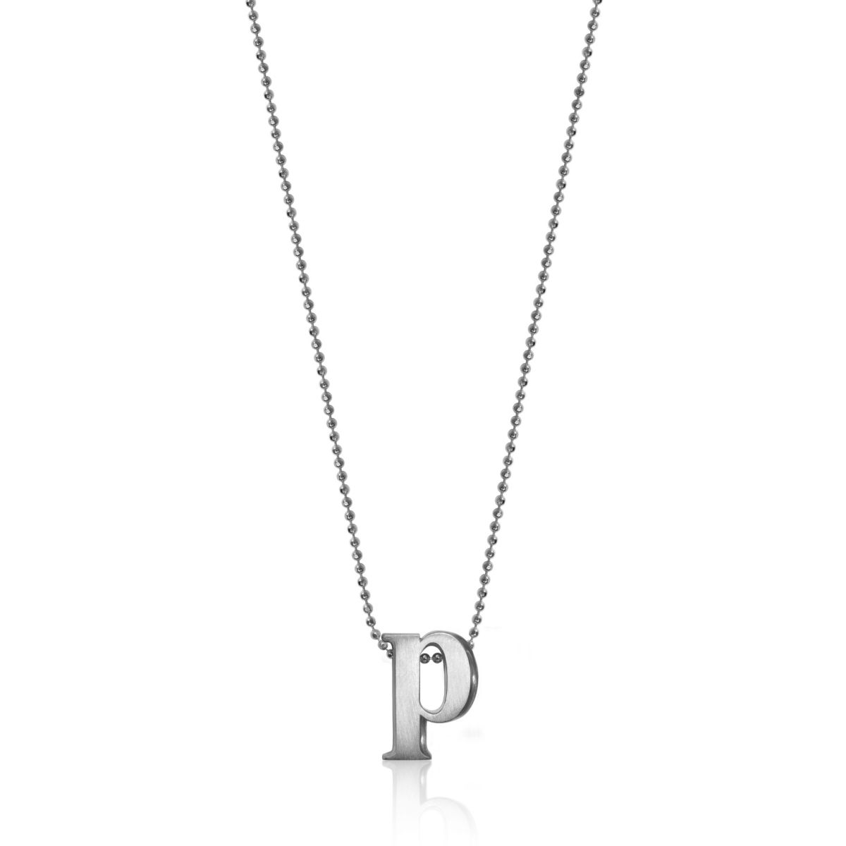 Alex Woo Sterling Silver Little Letter Pendants