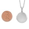 Sterling Silver Round Locket, 16-18"