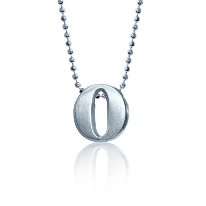 Alex Woo Sterling Silver Little Letter Pendants