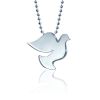 Alex Woo Sterling Silver Little Activist Peace Dove Pendant, 16"