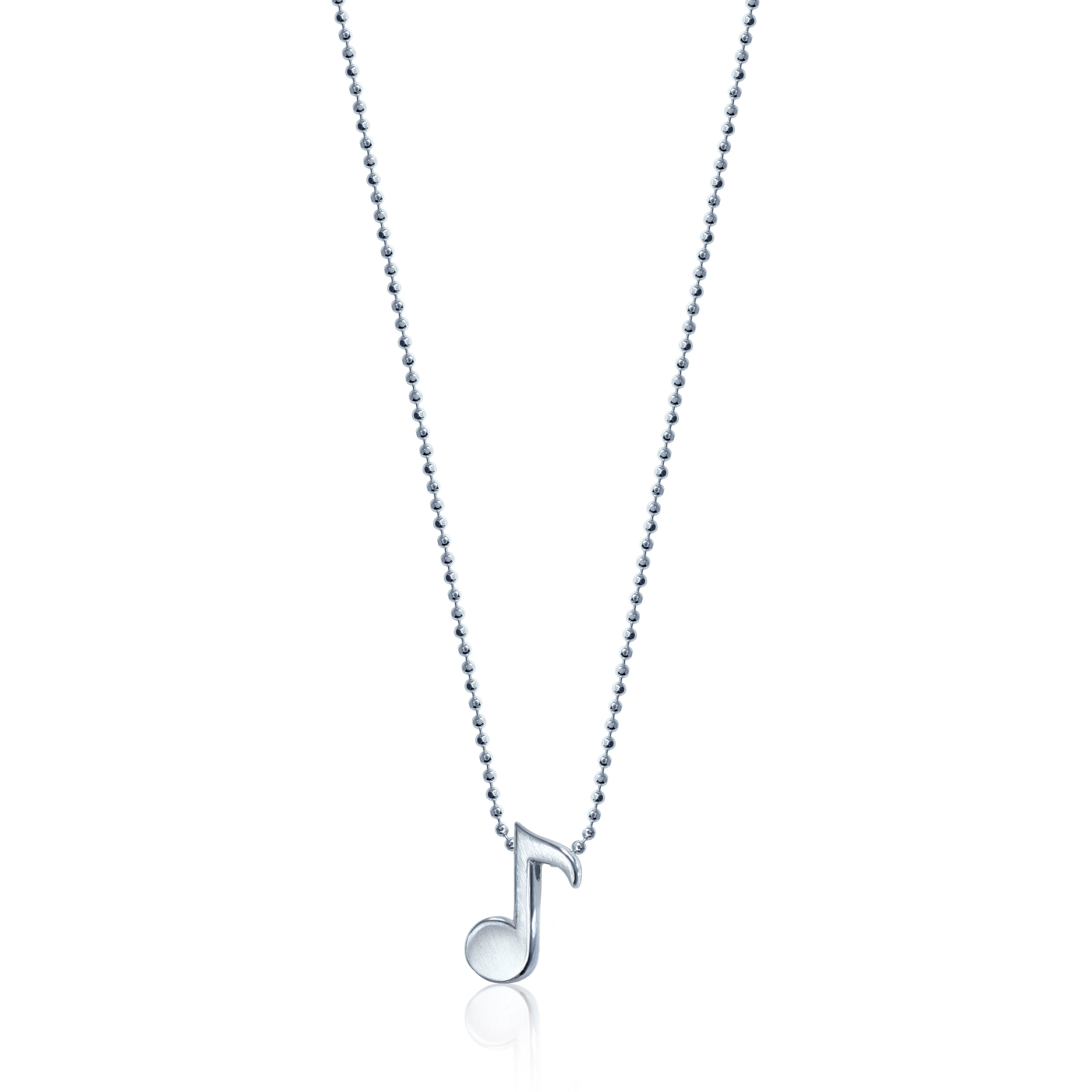 Alex Woo Sterling Silver Little Rock Star Single Note Pendant, 16