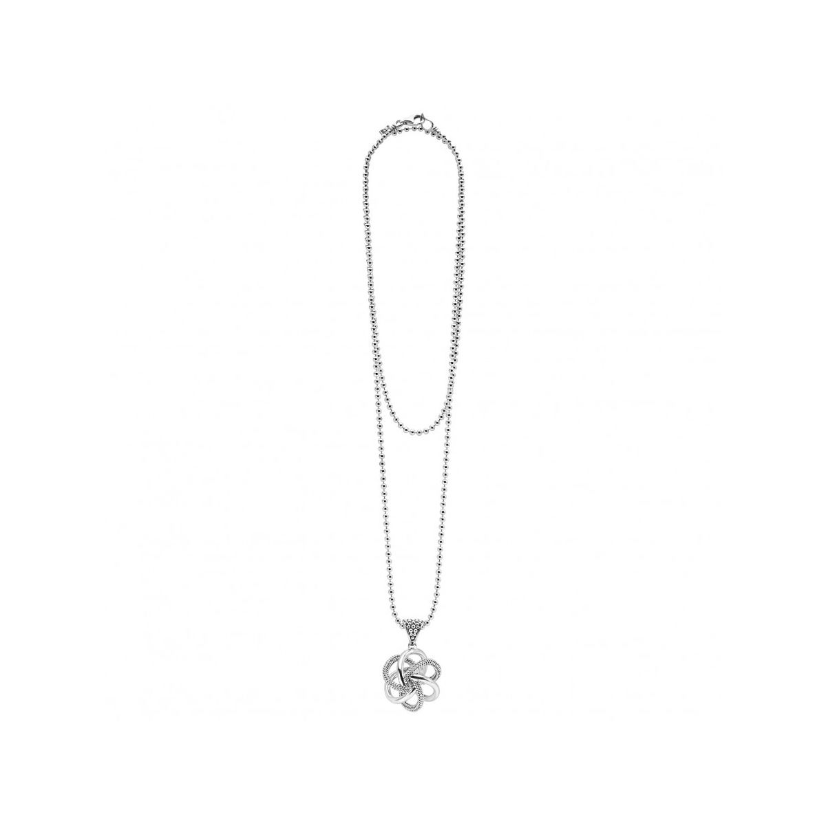 LAGOS Sterling Silver Love Knot Pendant, 30