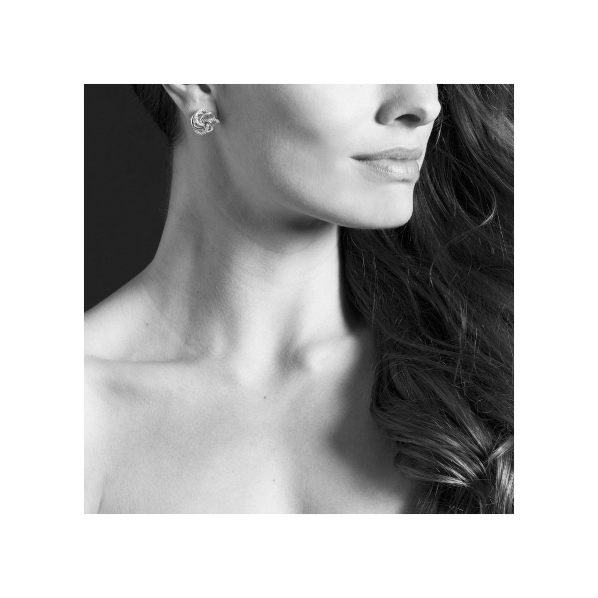 LAGOS Sterling Silver Love Knot Earrings