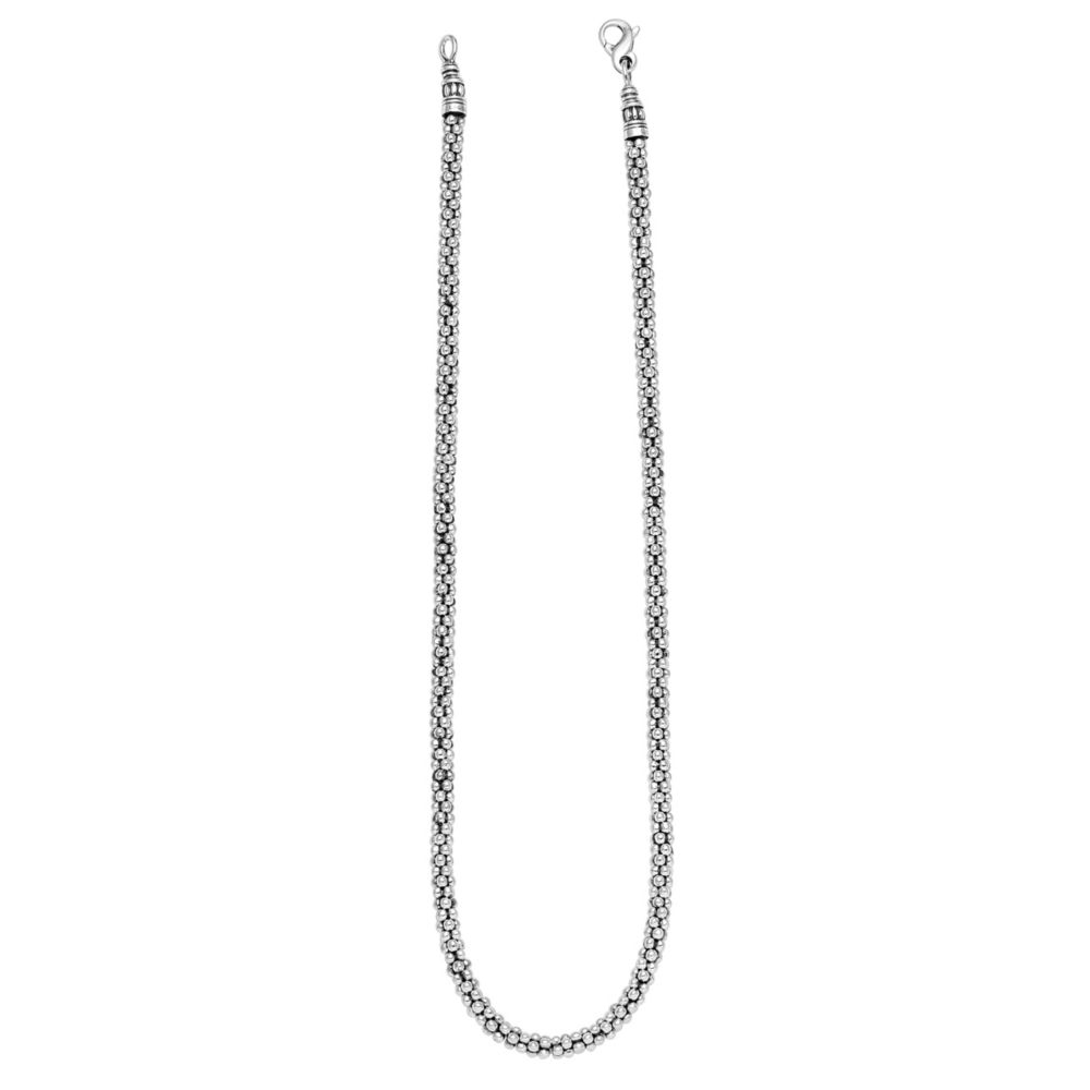 LAGOS Sterling Silver Signature Caviar Beaded Necklace, 16