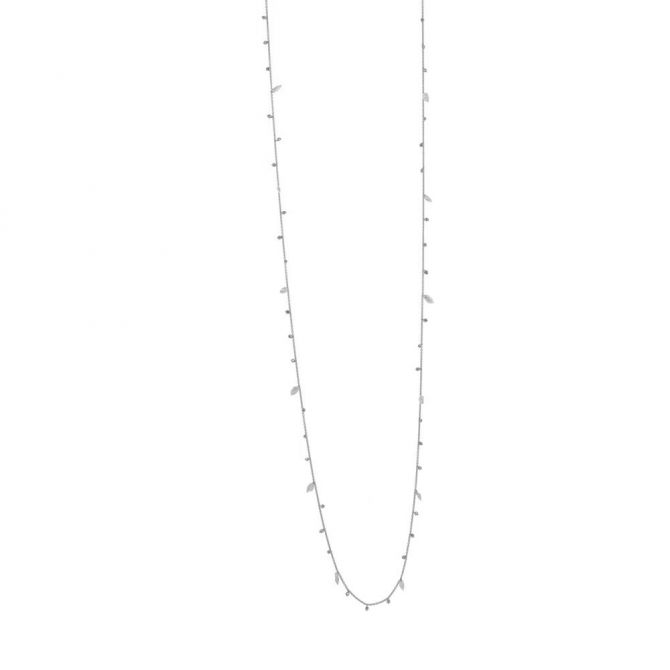 Pesavento Sterling Silver Black Rhodium Pearl & Hematite Bead DNA Necklace, 48"