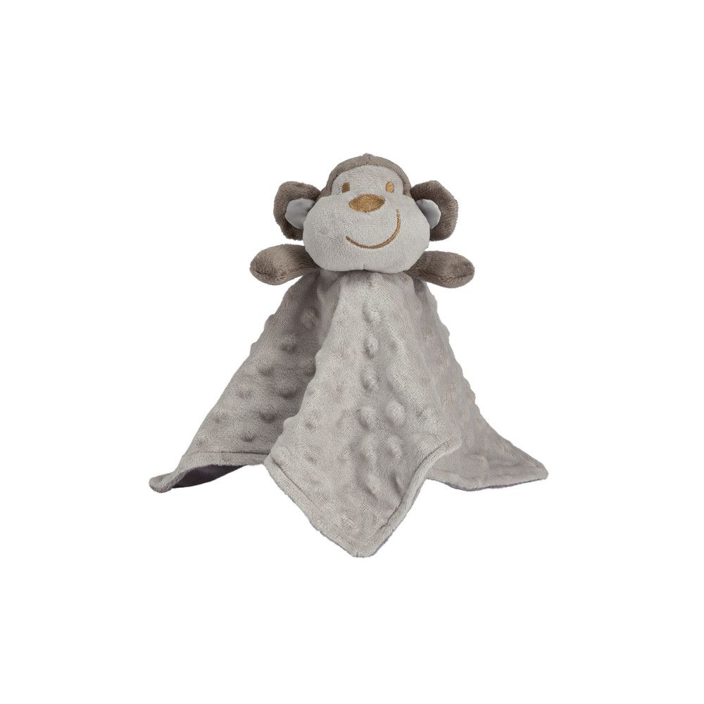 Elegant Baby Blankie Buddy Minky Dot Monkey 87693 Borsheims