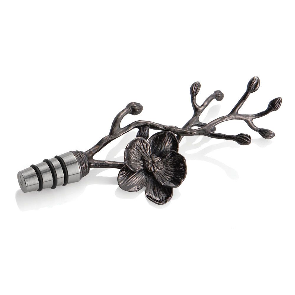 Michael Aram Black Orchid Wine Stopper