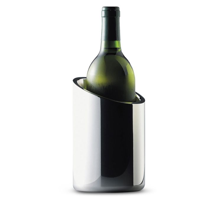 Nambe Tilt Wine Chiller, 7"