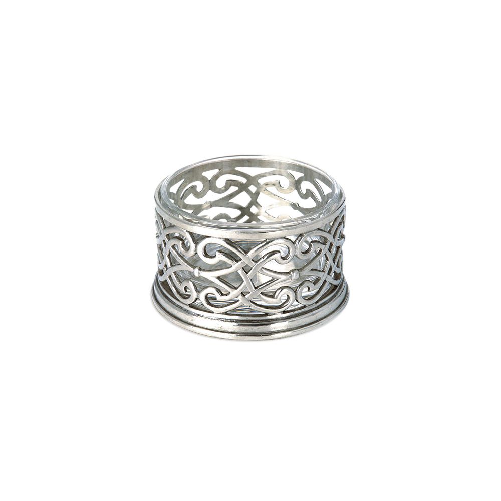 Match Pewter Cutwork Bottle Coaster
