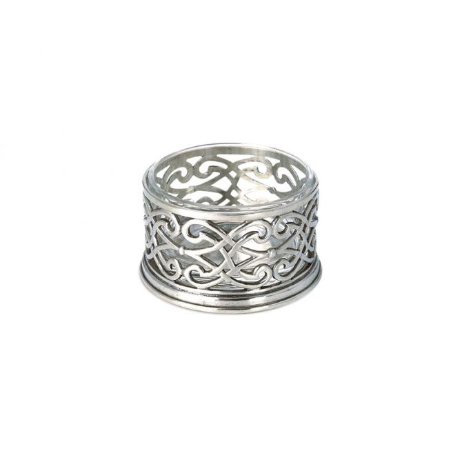 Match Pewter Cutwork Bottle Coaster