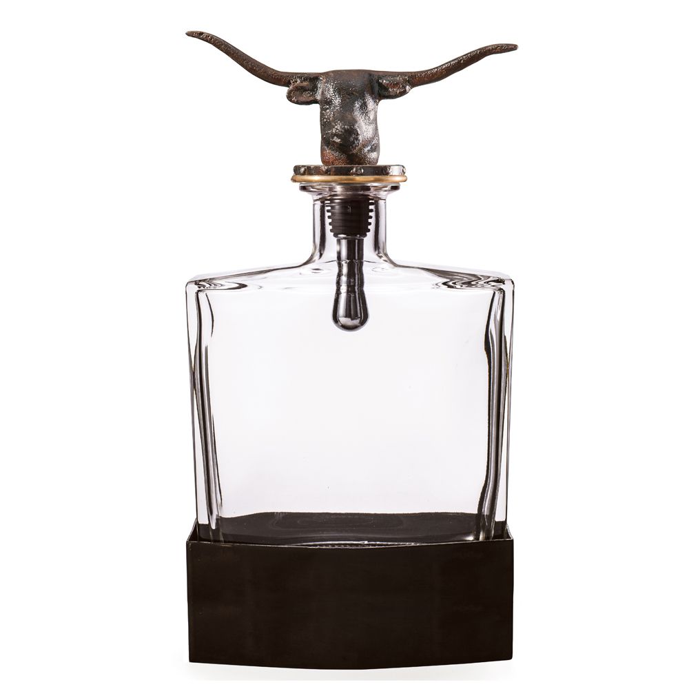 Jan Barboglio Nueces Longhorn Decanter