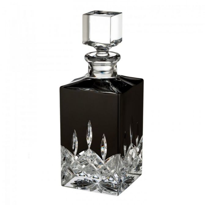 Waterford Lismore Black Square Decanter
