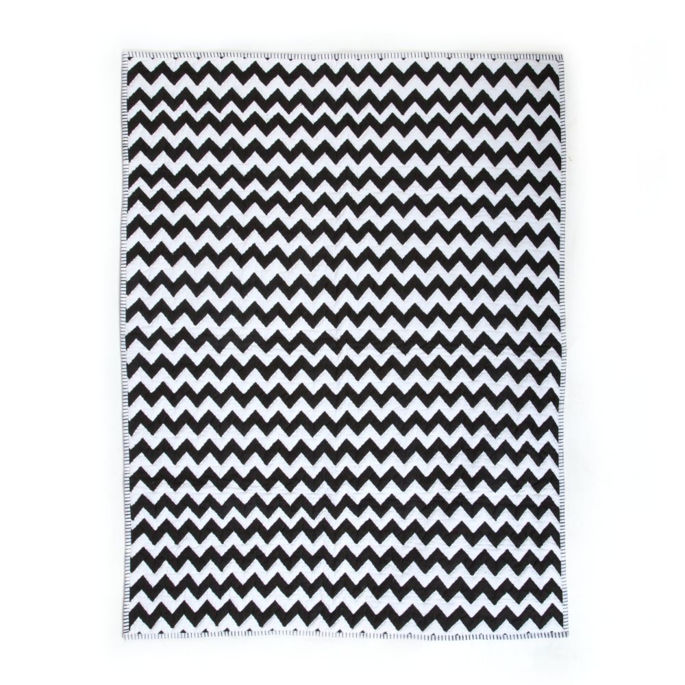 MacKenzieChilds Chevron Baby Quilt 78000005 Borsheims