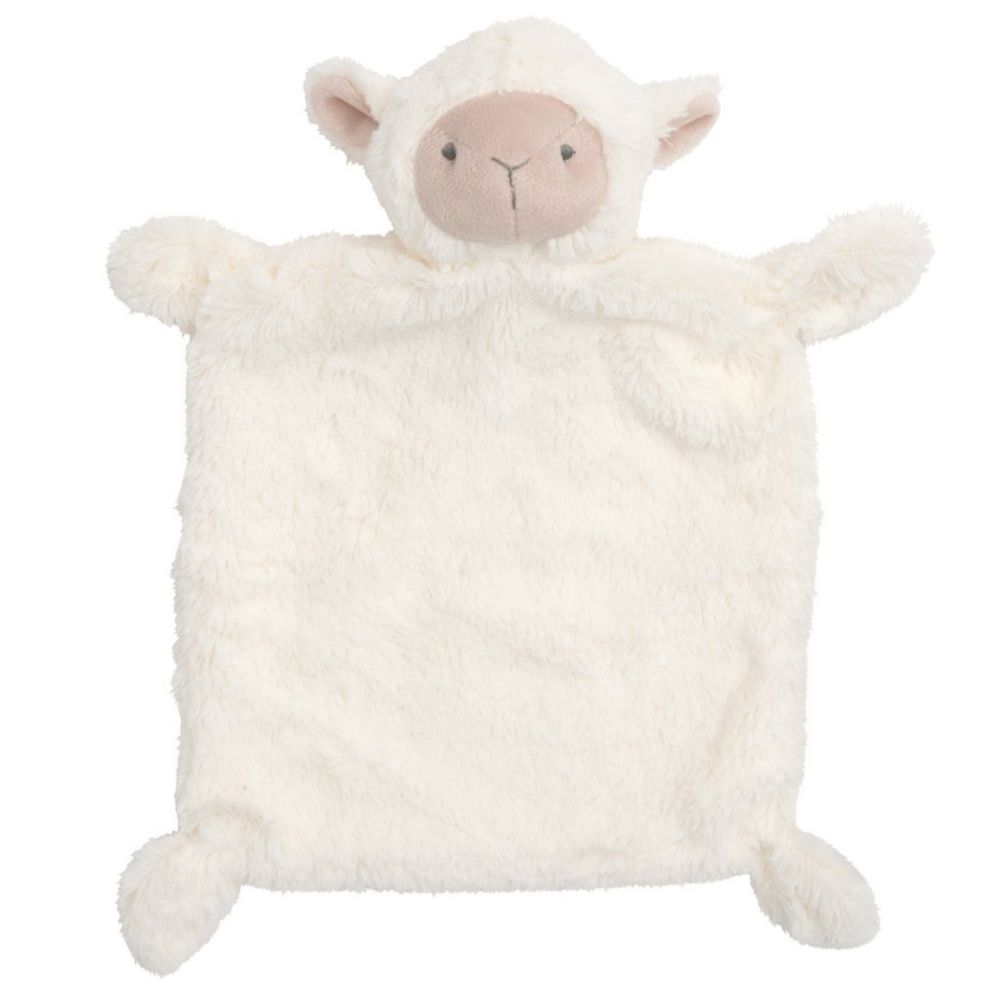 Elegant Baby Cream Lambie Security Blanket
