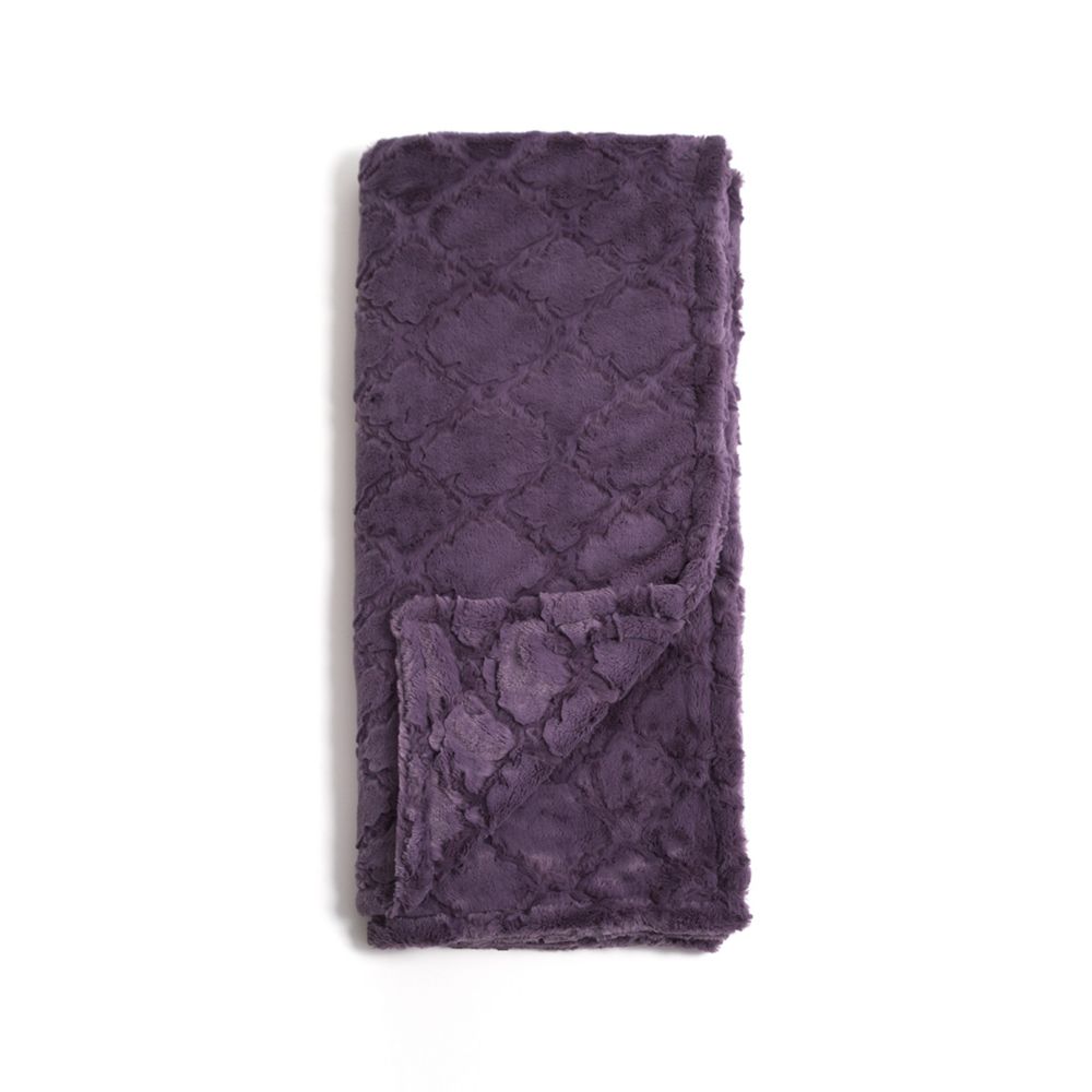 Baby Laundry Frosted Plum Jumbo Blanket