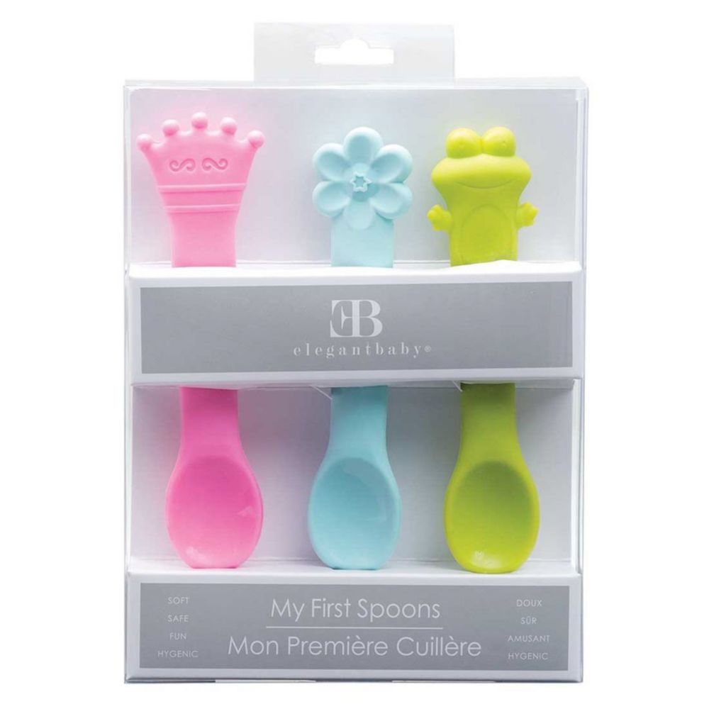 Elegant Baby Girl Spoons, Set of 3 Borsheims