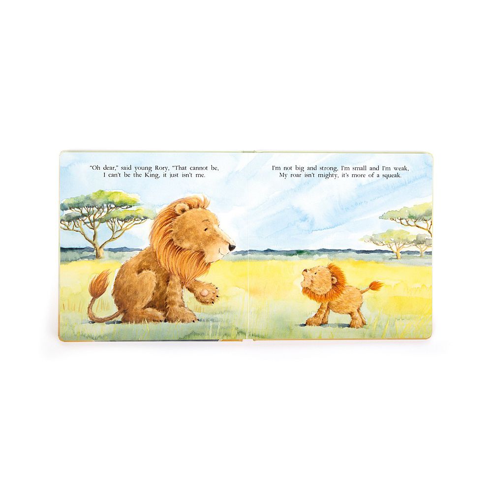 Jellycat The Very Brave Lion Book