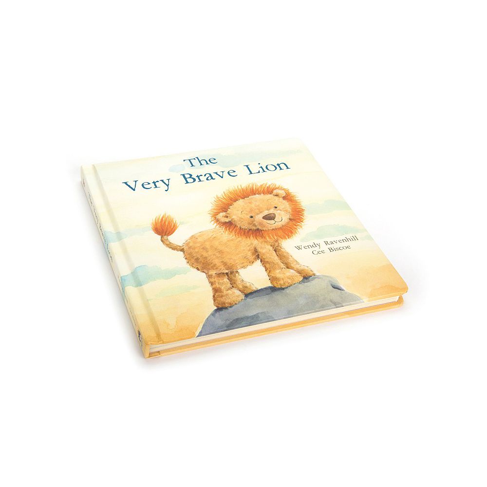 Jellycat The Very Brave Lion Book