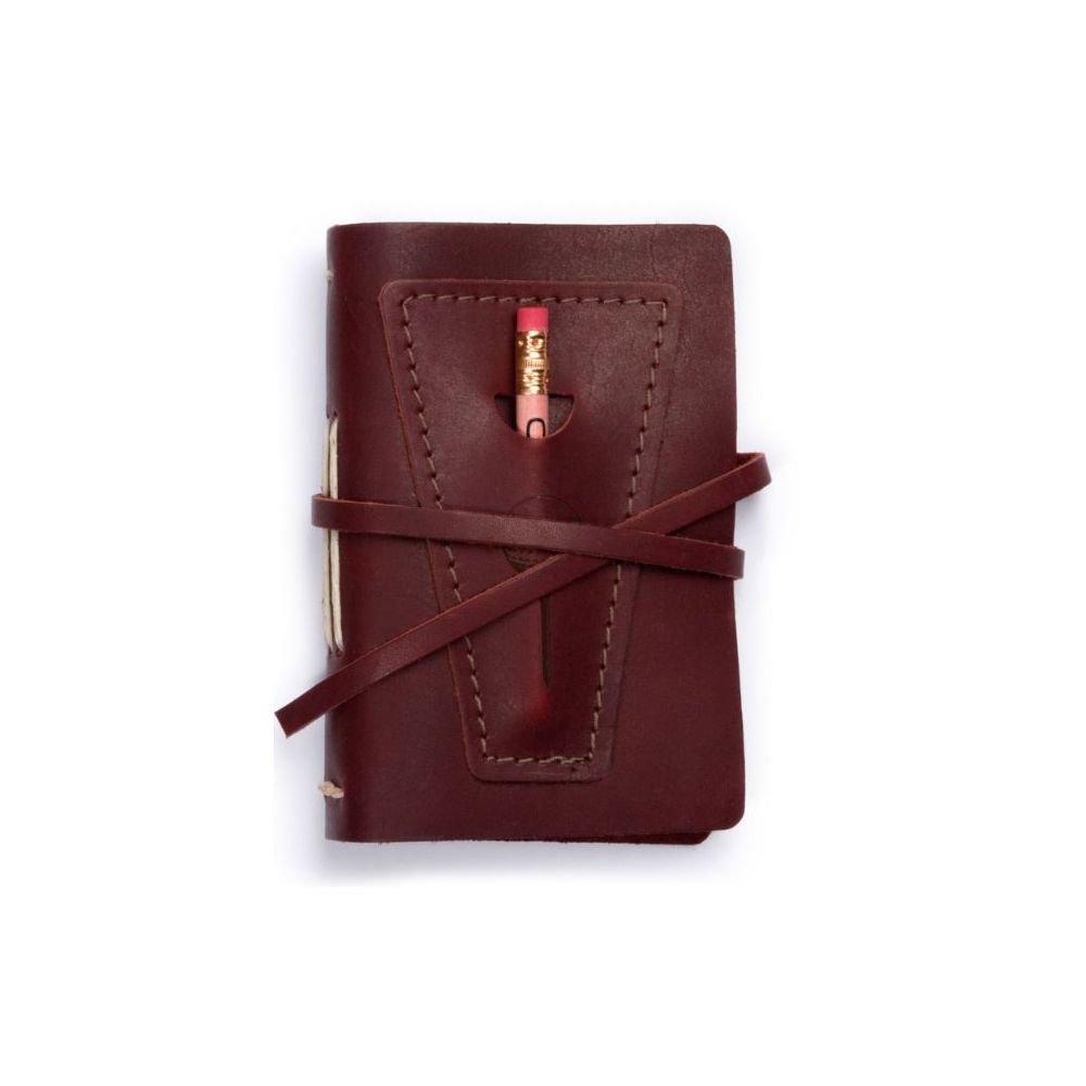Rustico Golf Log with Pocket, Burgundy OD00010404PK Borsheims