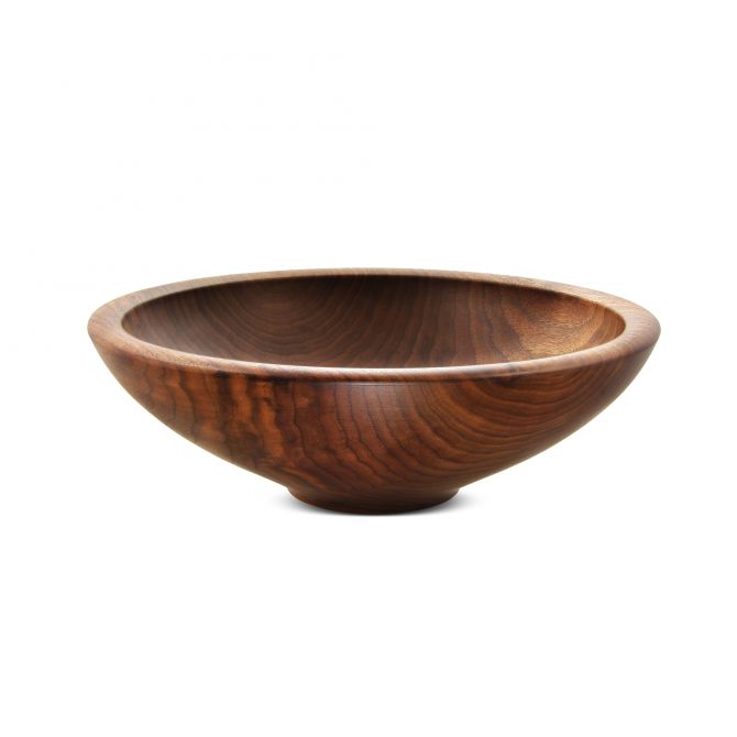 Andrew Pearce Black Walnut Champlain Bowl, 13"