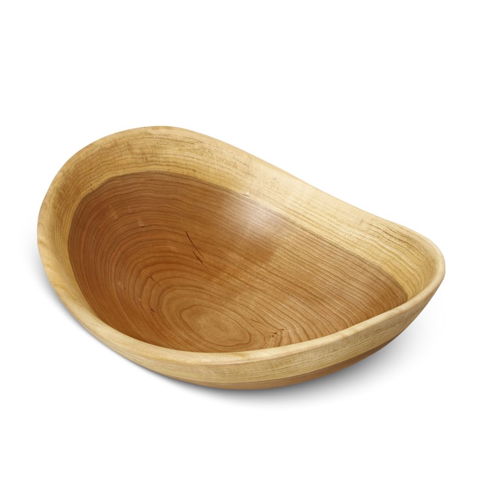 Andrew Pearce Cherry Live Edge Bowl, 13
