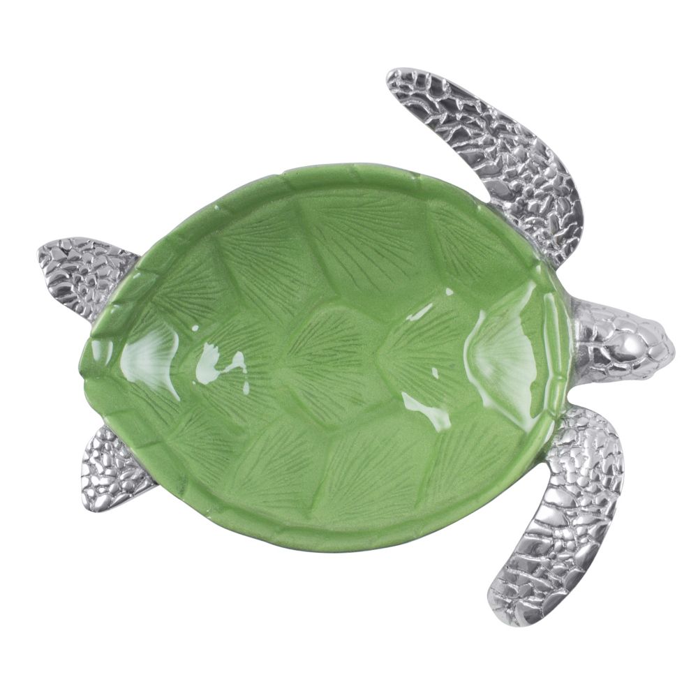 Mariposa Sea Turtle Green Sauce Dish