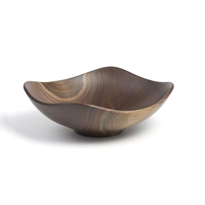 Andrew Pearce Black Walnut Echo Bowl, 13"