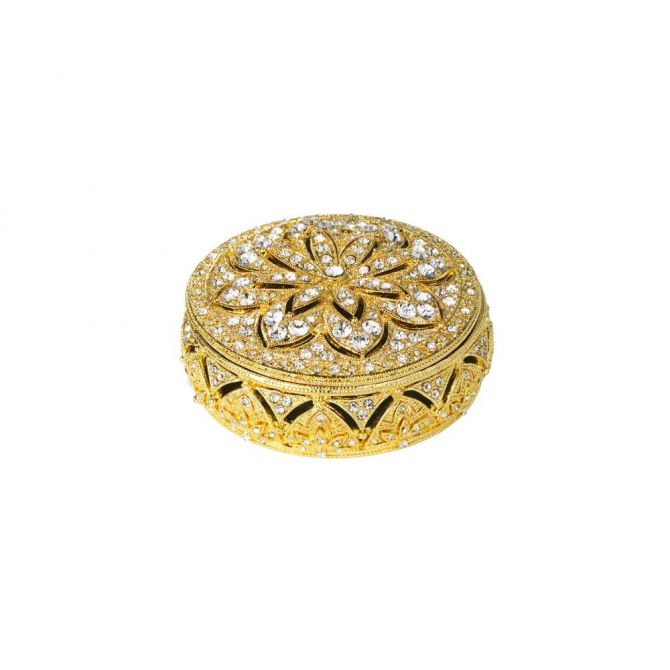Olivia Riegel Gold Windsor Box, Round
