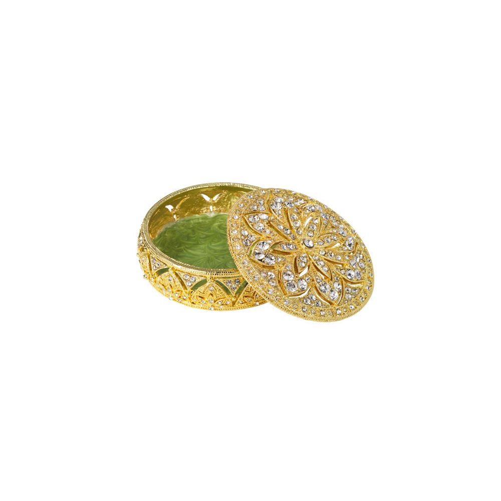 Olivia Riegel Gold Windsor Box, Round
