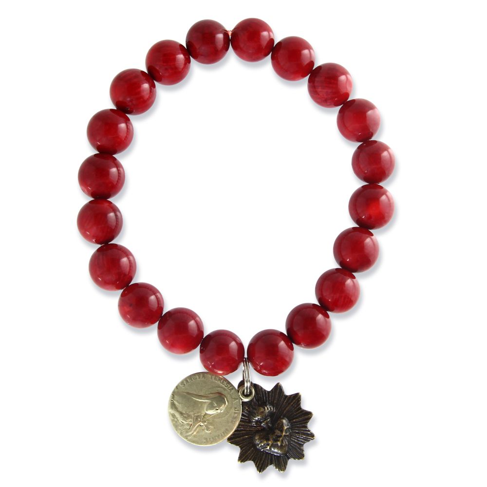 Miracle Icons By Mary Jo Pane Red C Bracelet Borsheims Miracle Icons By Mary Jo Pane Red C Bracelet