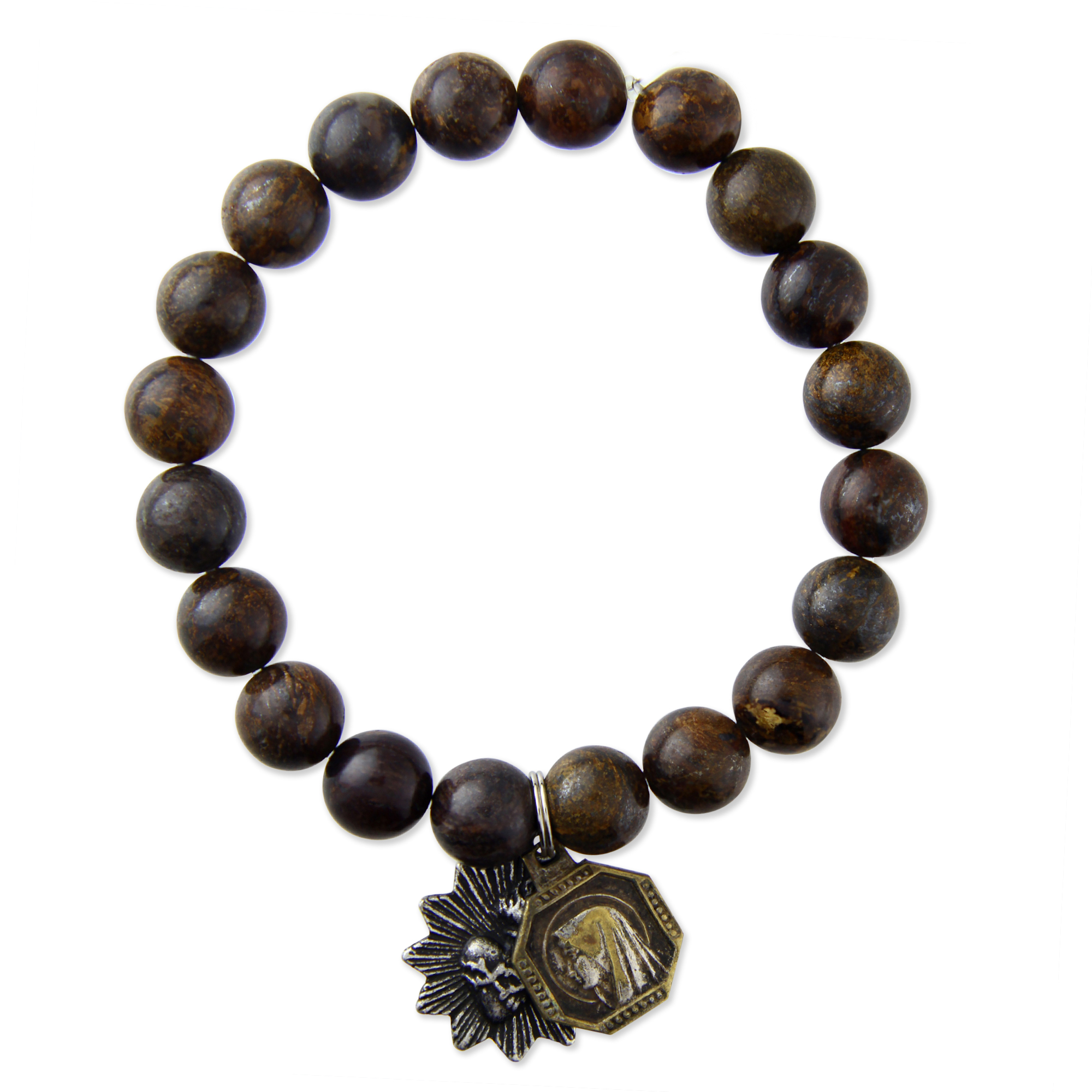 Miracle Icons by Mary Jo Pane Bronzite Bracelet