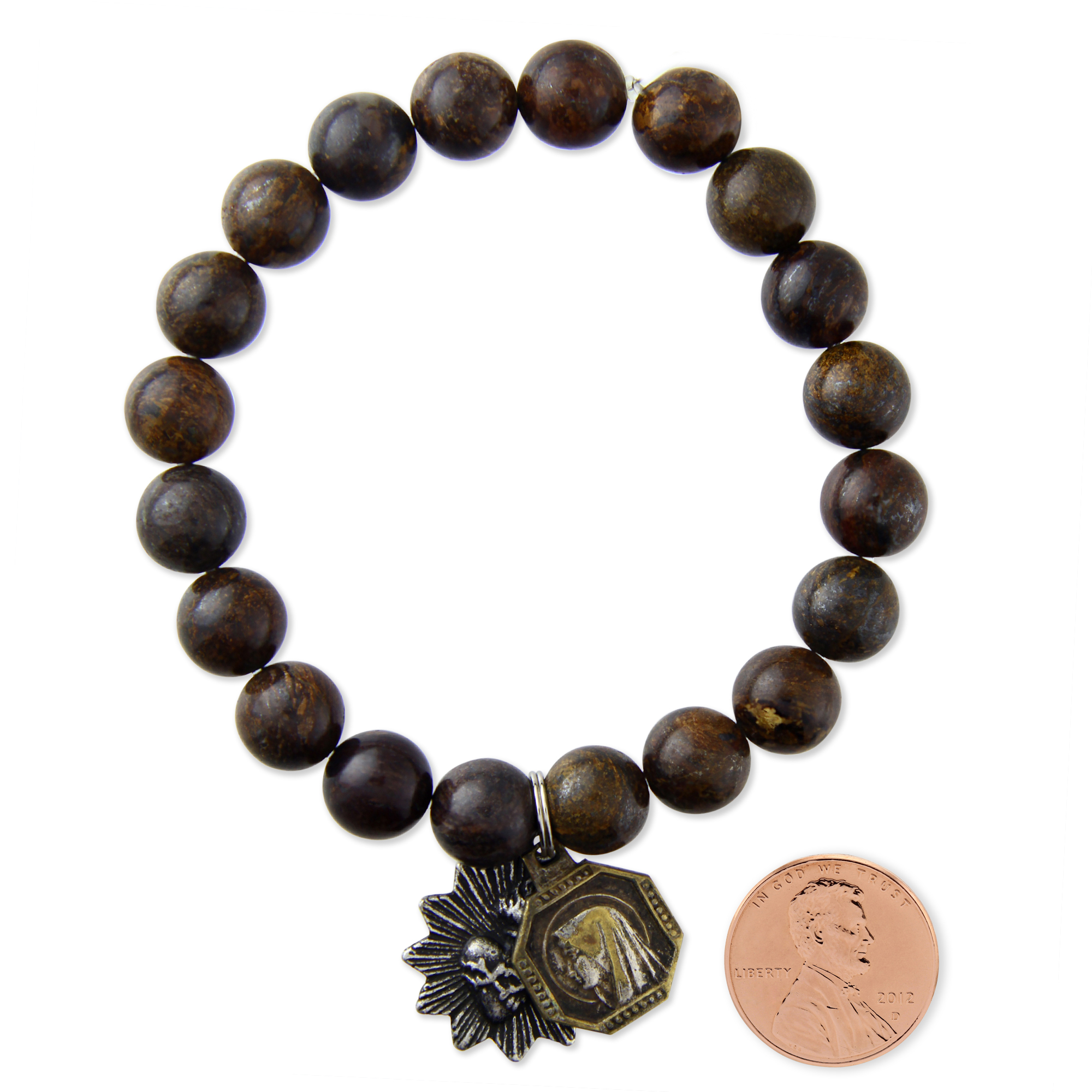 Miracle Icons by Mary Jo Pane Bronzite Bracelet