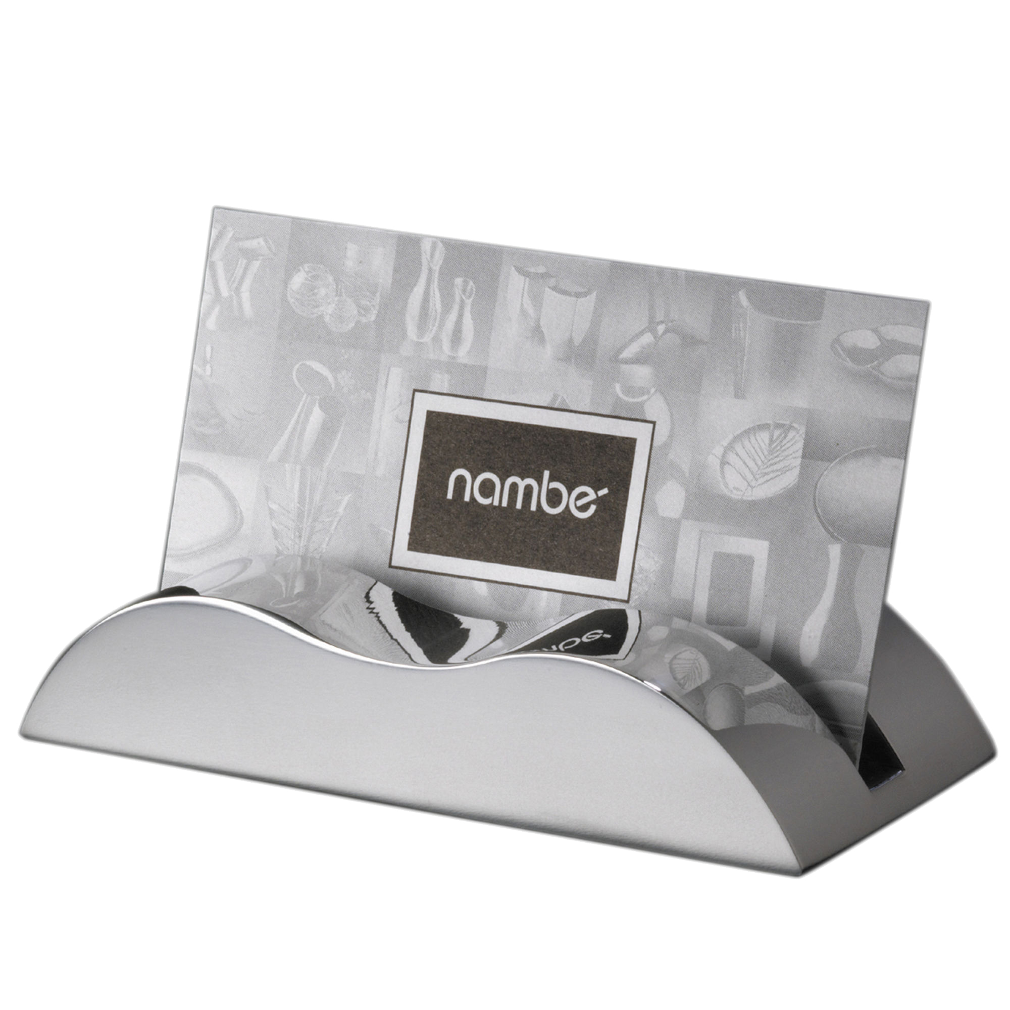 Nambe Wave Business Cardholder
