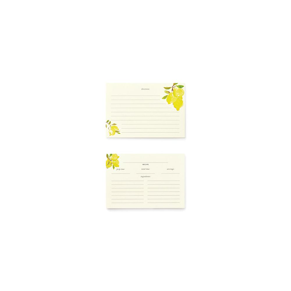 Kate Spade Lemon Recipe Card Refills 173433 Borsheims