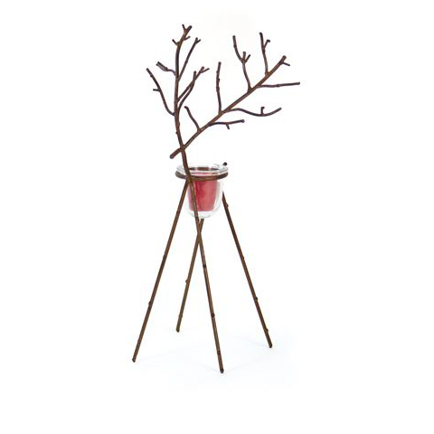 Metal Deer Candleholder, Large