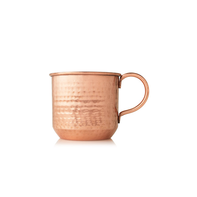 Thymes Simmered Cider Copper Cup Candle, 10oz.