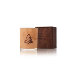 Thymes Frasier Fir Northwoods Wooden Wick Candle, 9.5oz. Thymes Frasier Fir Northwoods Wooden Wick Candle, 9.5oz.