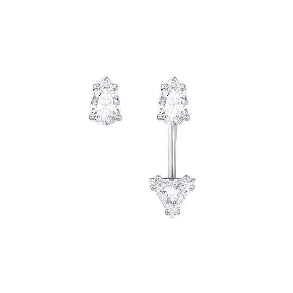Swarovski Attract Pierced Jacket Triangle Earrings 5274078 Borsheims