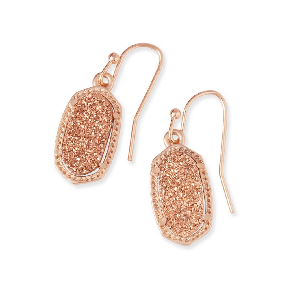 Kendra Scott Lee Rose Tone Gold Drusy Earrings Borsheims Kendra Scott Lee Rose Tone Gold Drusy Earrings