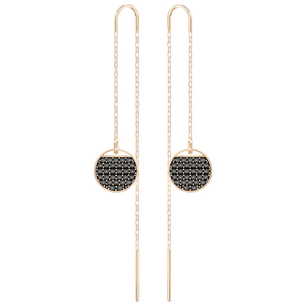 Swarovski Ginger Rose Tone Gray Crystal 