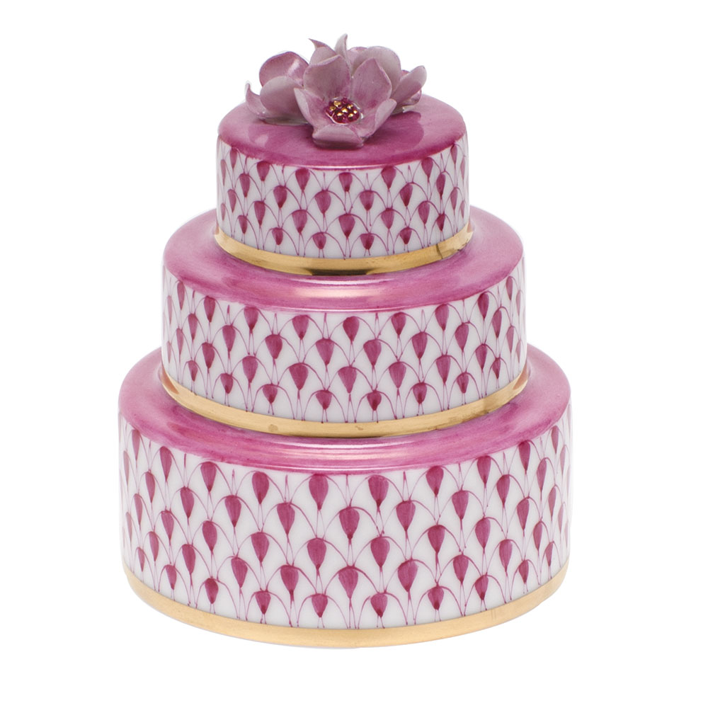 Herend Wedding Cake, Raspberry