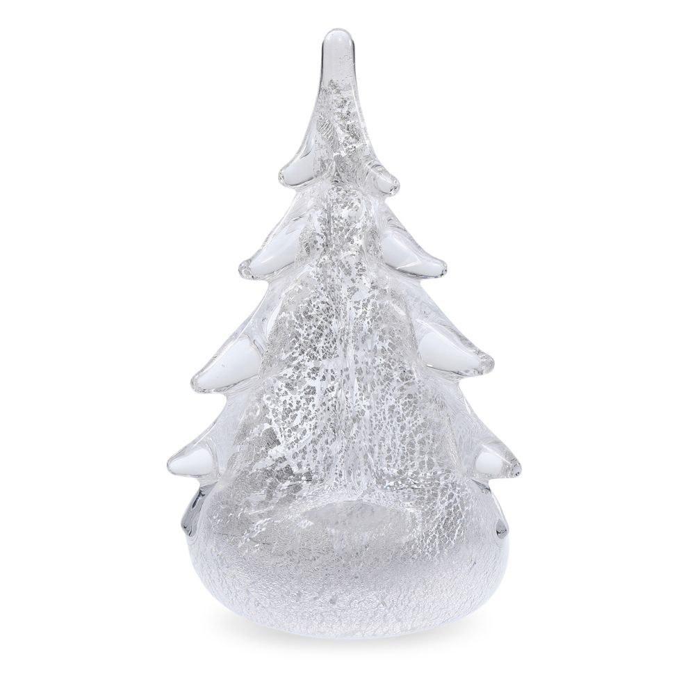 Simon Pearce Silver Leaf Evergreen, 6