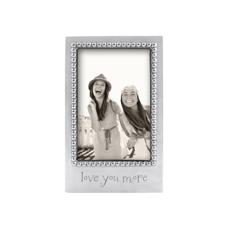 Mariposa Love You More Statement Frame, 4x6