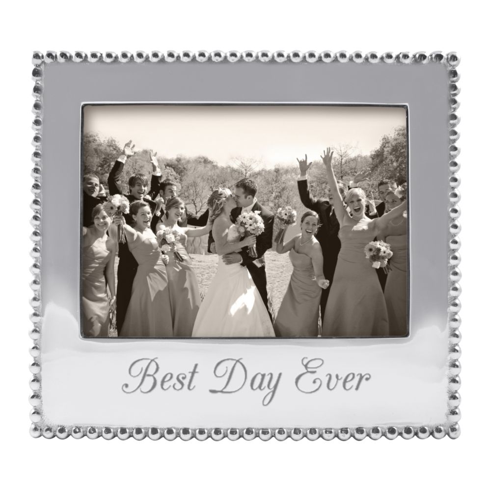 Mariposa Best Day Ever Beaded Frame, 5x7