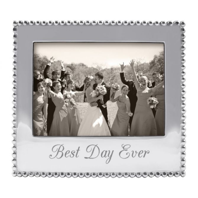 Mariposa Best Day Ever Beaded Frame, 5x7