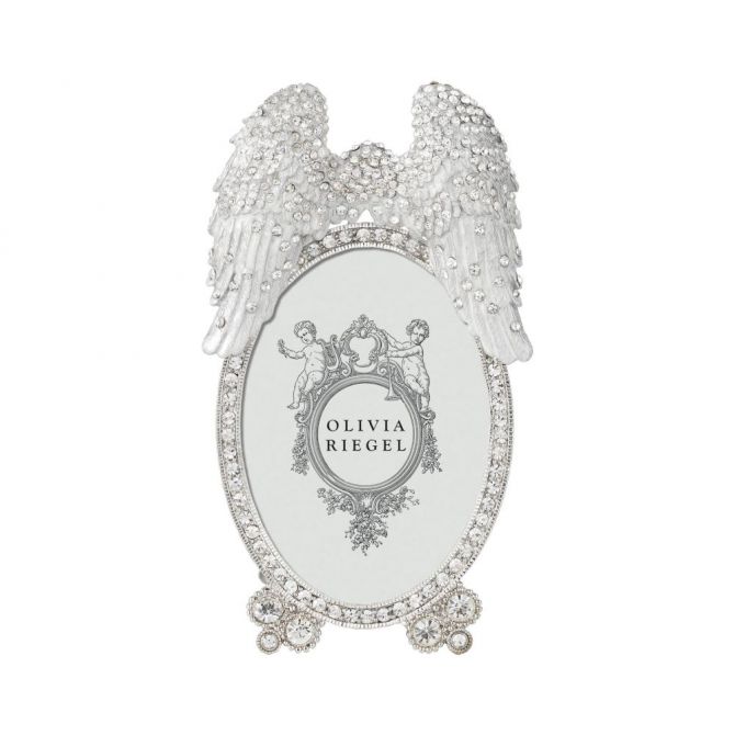 Olivia Riegel Angel Wings Frame, 2.5 x 3.5