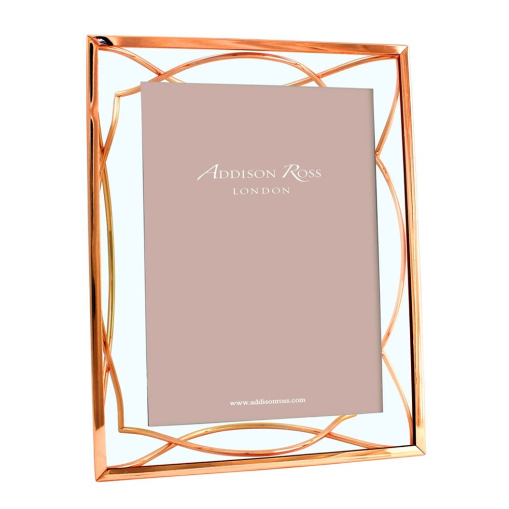 Addison Ross Rose Gold Elegance Frame, 5x7 FR6007 Borsheims