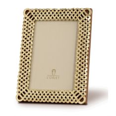 L'Objet Gold Braid Frame, 5x7