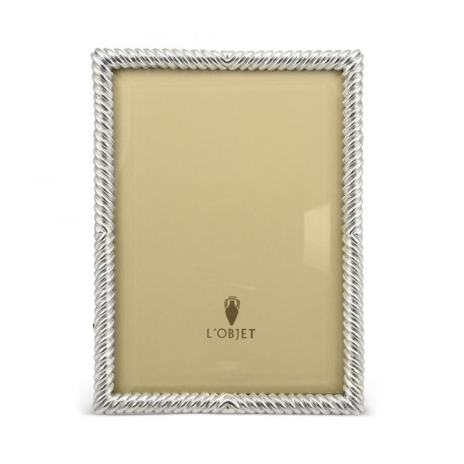 L'Objet Platinum Deco Twist Frame, 5x7