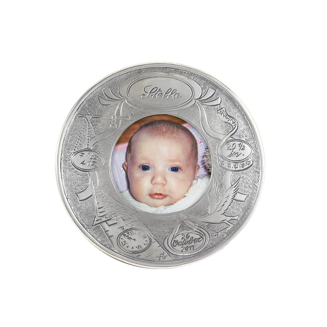 Match Pewter Baby Frame